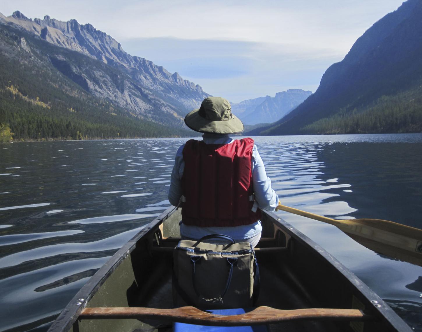 Canoing the Lake